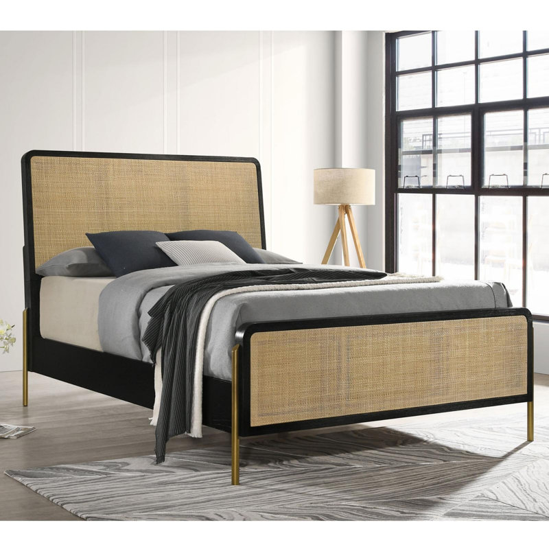 Retro Bed Frame, King