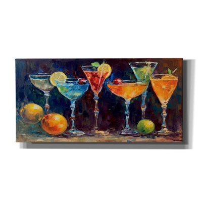 'Margarita Cocktails' by Momart Canvas Wall Art