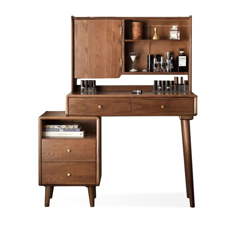 Coiffeuse avec miroir, 4 tiroirs