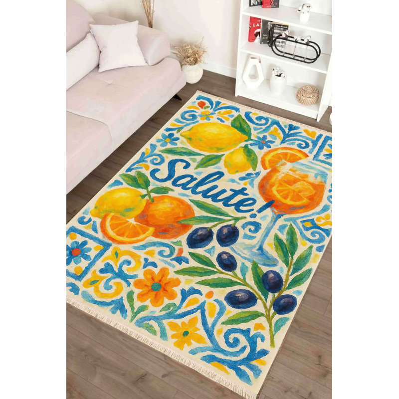 Citrus 'Salute!' Patio Area Rug