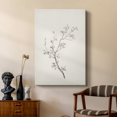 Reproduction florale rétro VII - galerie Cavas sur mesure