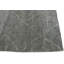 Tapis gris floral en laine noué à la main