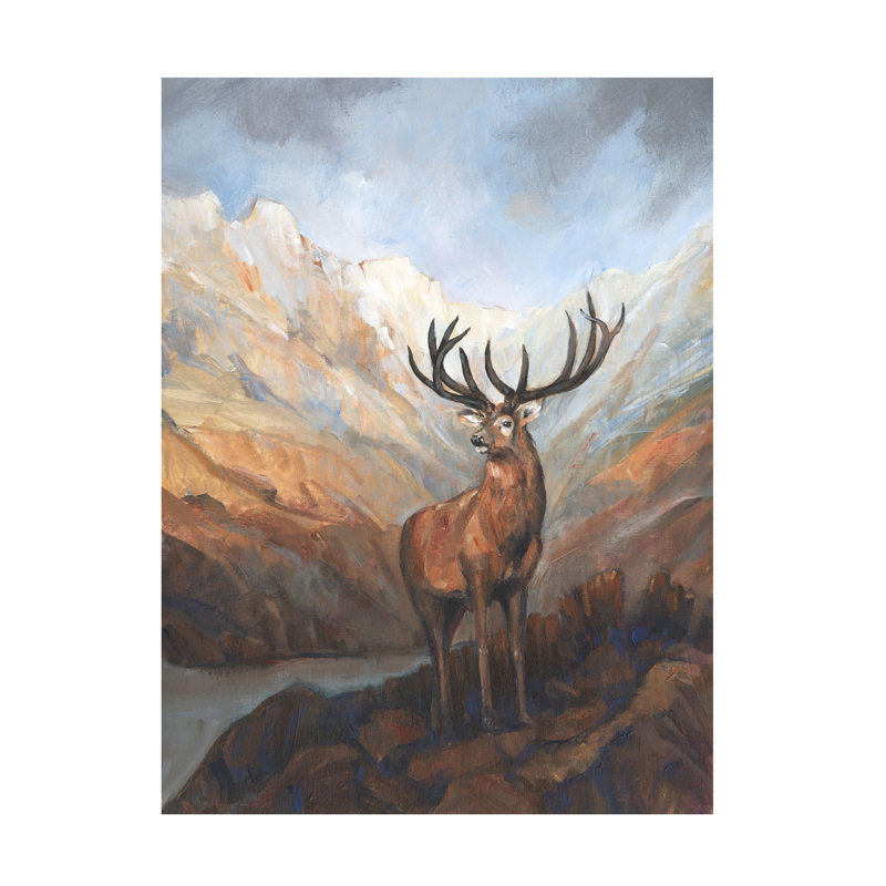 Art sur toile Tim Otoole Great Stag In Mountains I, H 32 po x l 24 po x P 2 po