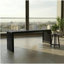 Banc rond Dune - noir