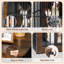 Vilas Metal and Wood Pet Furniture Style Crate with 3 Doors
