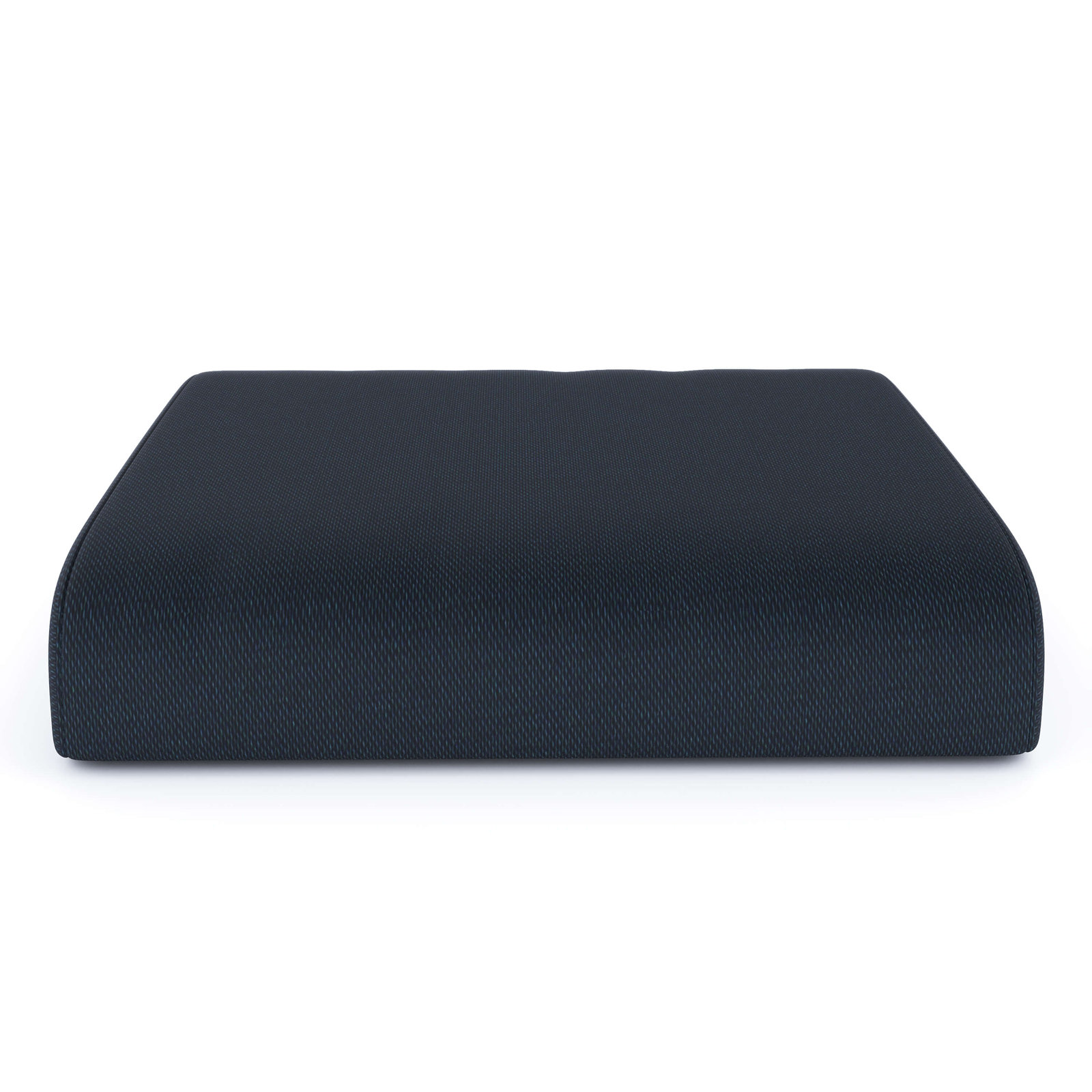 Sunbrella® Outdoor Ottoman Cushion, Sunbrella® Canvas Navy, 4" H x 22" W x 20" D