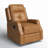 Rudisill Transitional Genuine Leather Swivel Rocker Manual Recliner-80890600