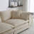 Tomica Mid-Century Modern Sectional Base Sofa with Removable Pillows Solid Wood Frame and Quick Assembly-1295469766-1314043529