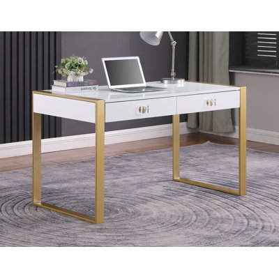 Tucca Rectangular 2 Drawers Reception Desk