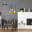 «Tea And Flowers» par Hello Angel, art mural en verre acrylique-1139755735