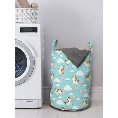 Fabric Laundry Bag with Handles