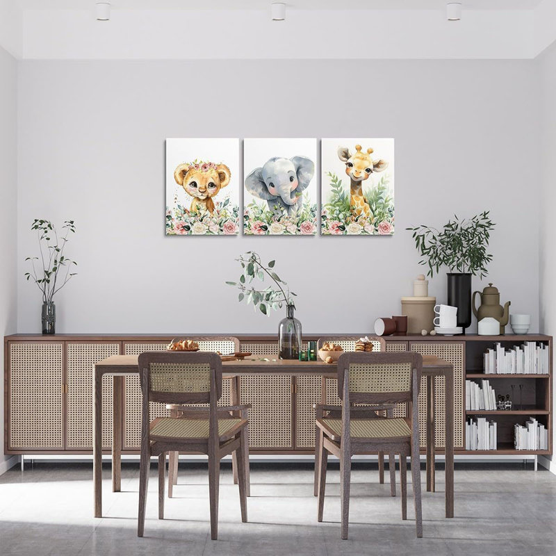 3 Piece Wrapped Canvas Print