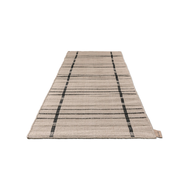 Line Flatweave Striped Area Rug, Runner 2'4" x 9'10"