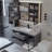 Modern light luxury style bathroom cabinet