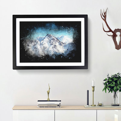 The Alps in Austria - Picture Frame Graphic Art Print