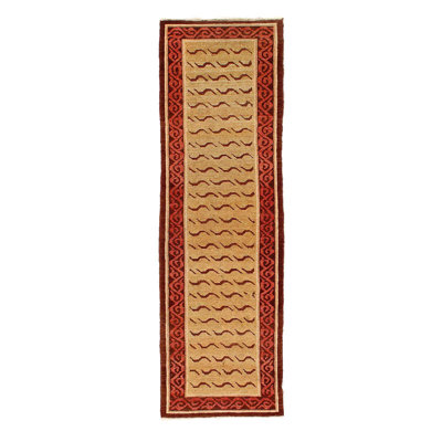 Fine Hand knotted Tibetian Runner 2'1'' X 7'2''