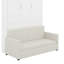 Lit escamotable double pleine grandeur avec coussin-1231414111-1231414110
