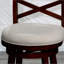 Le tabouret de bar de 30 po au fini cerisier et au fini de chaise en tissu beige ajoutera une touche de confort à votre espace-1515323222-1515323217