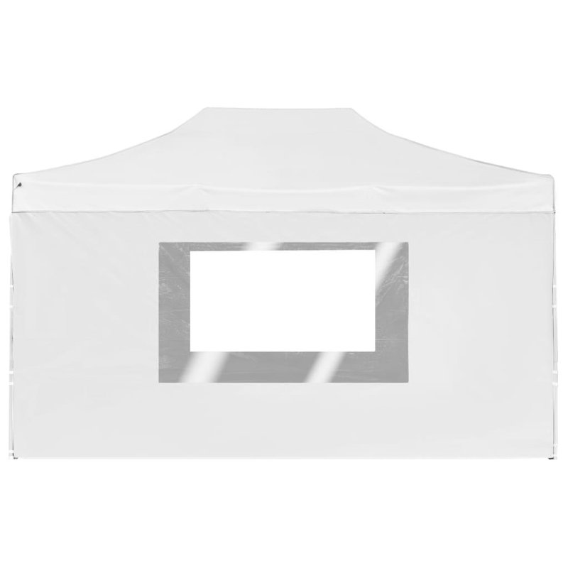 Able 1m x 4.5m Aluminium Party Tent, White