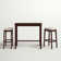 Arlyce 2 - Person Solid Wood Solid Wood Top Trestle Dining Set