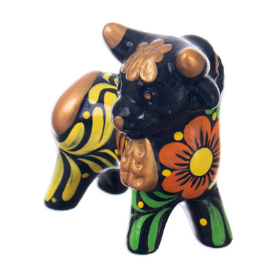  Handmade Bull Of Good Fortune Ceramic Sculpture