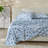 100% Cotton Vintage Floral Printed Flannel Sheet Set-1644514406-1644514429