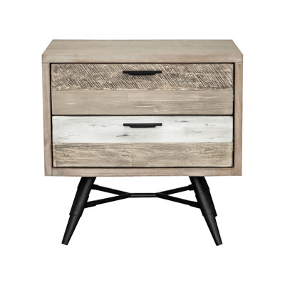 Brilie 18'' W Solid Wood Nightstand