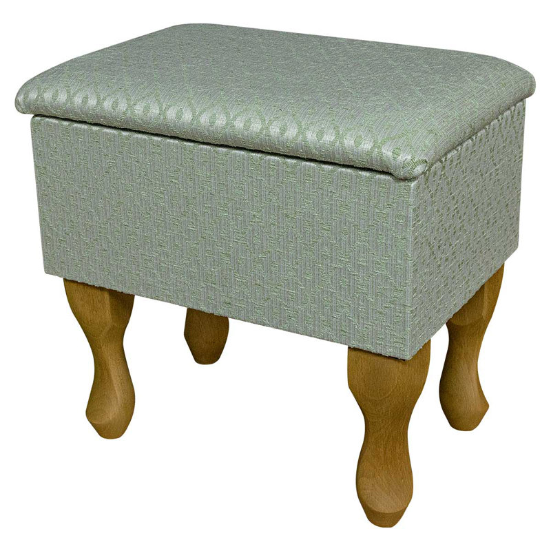 Solid + Manufactured Wood Accent Stool