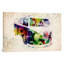 Vw Camper Van (Urban) by Michael Tompsett - Print on Canvas-50018300-56674205