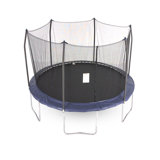 Skywalker Trampolines 13Ft Round Trampoline With Navy Spring Pad