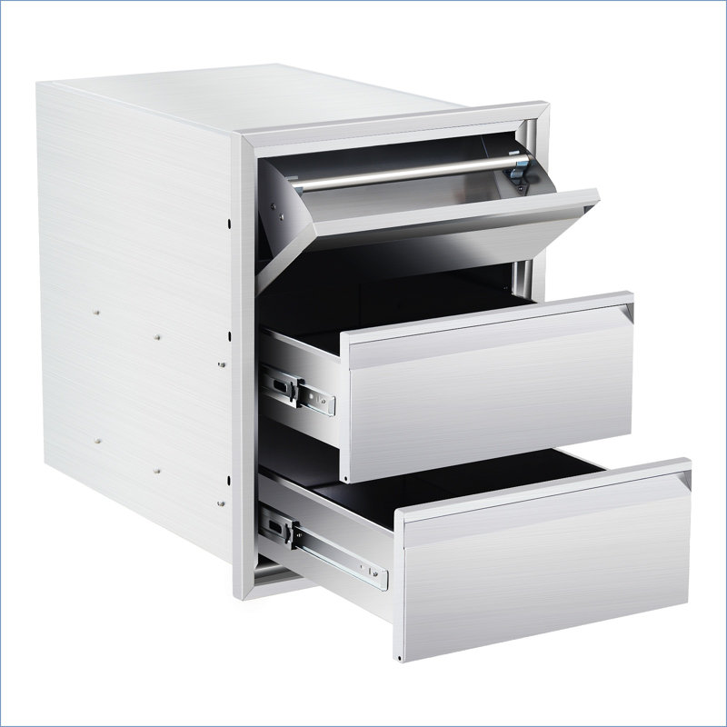 3 Drawer Storage Drawer