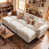 Beige Cotton/Chenille selected