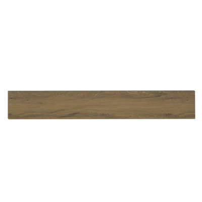 Revêtement de sol en vinyle de qualité supérieure Harper Grot Brown 9 po x 60 po 4,4 mm 6 mil