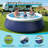 Sunrio 8ft x 24in Round Inflatable Pool