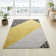 Larsson Geo Machine Woven Yellow/White/Black Rug