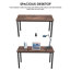 Carlsbad 110.6''Wide 8FT Modular Rectangular Conference Table, Modern Seminar Table-2139759044
