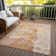 Ellior Orange Washable Indoor-Outdoor Rug - 