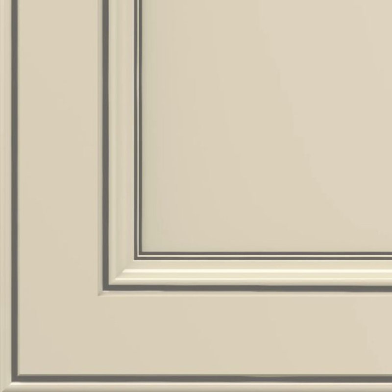 Dwelling Value Greystone Door Sample, Parchment/Nickel Glaze, Maple