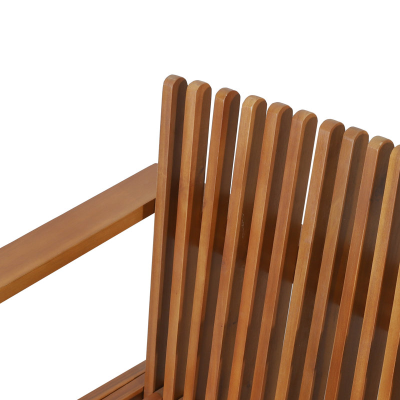 Chania Acacia Outdoor Lounge Chair