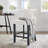 26.7" Velvet Upholstered Back Counter Barstools-74711865