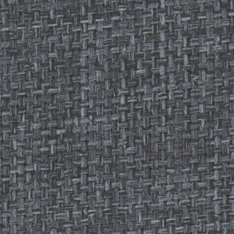 Lit standard capitonné avec rangement à profil bas Anekey, Lin gris foncé Sanborn, Très grand