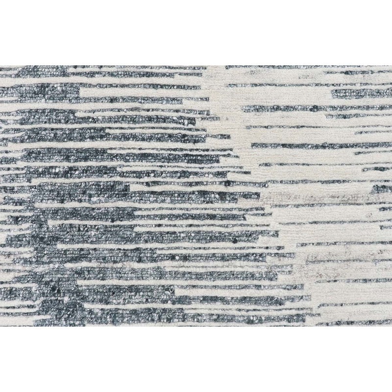 Handmade Wool Abstract Area Rug, Rectangle 8' x 10'