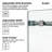 62-67" W X 66" H Frameless Single Sliding Shower Tub Door - Round Top Rail-120782884