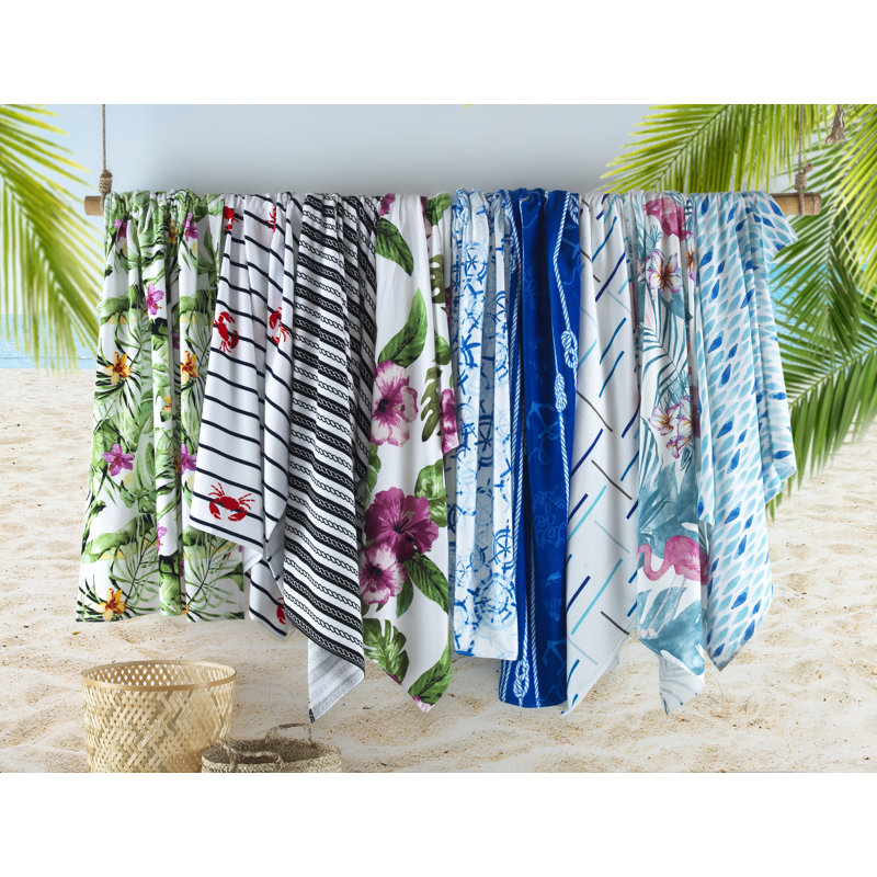 Serviette de plage en coton turc Baver
