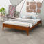 Contemporary Low-Profile Bed Base Featuring Durable Slat Foundation and Tool-Free Setup-543519758