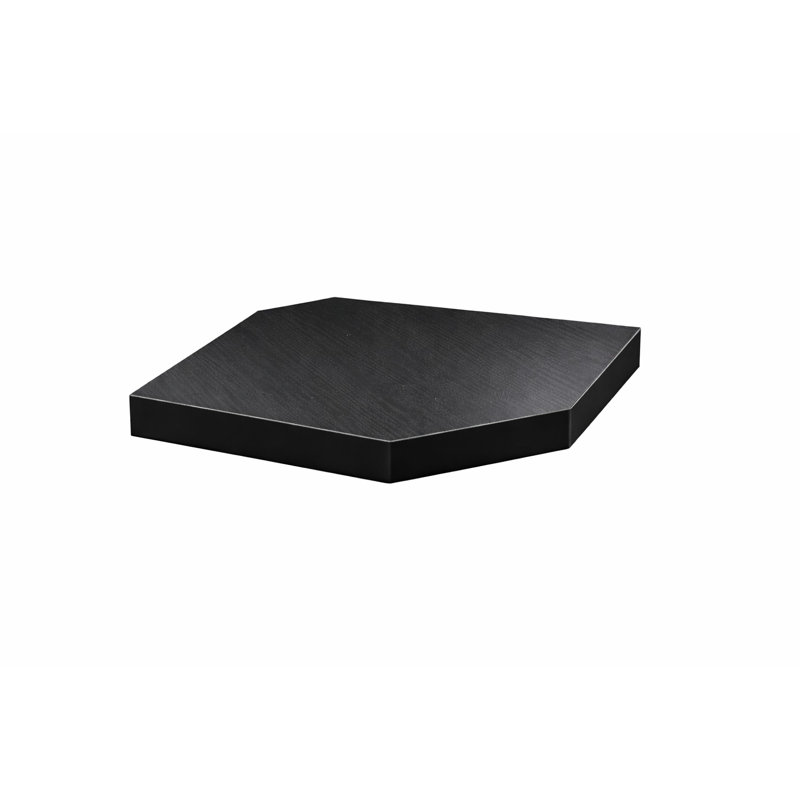 Higley Triangle Corner Shelf with Adjustable Shelves