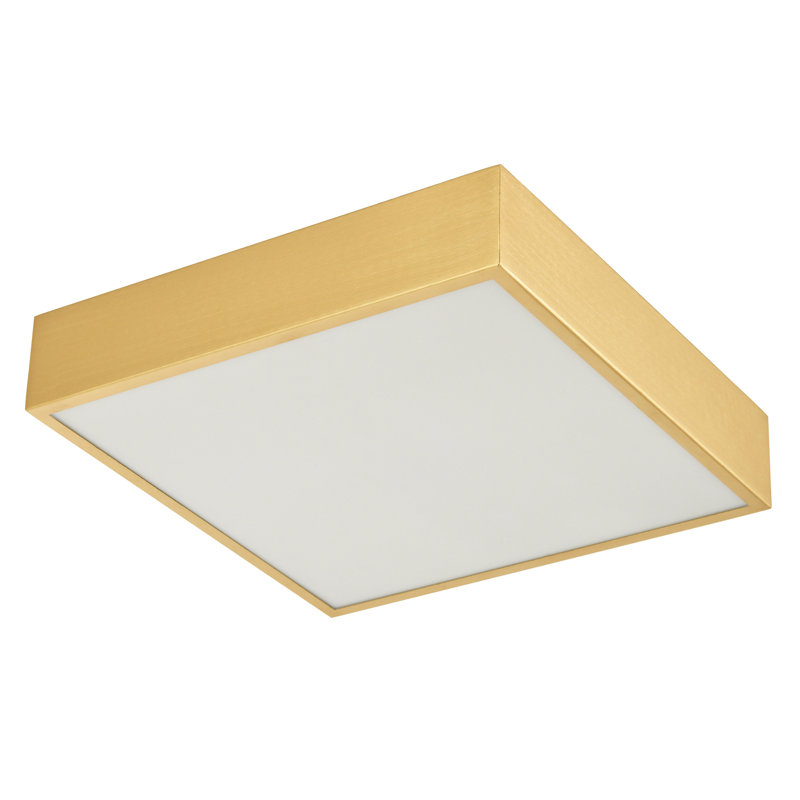 Dacorian LED Flush Mount, Gold
