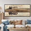 Brown American Farm Landscape III - Farm Wall Art Print-287893791-525814174