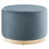 Velours bleu cadet