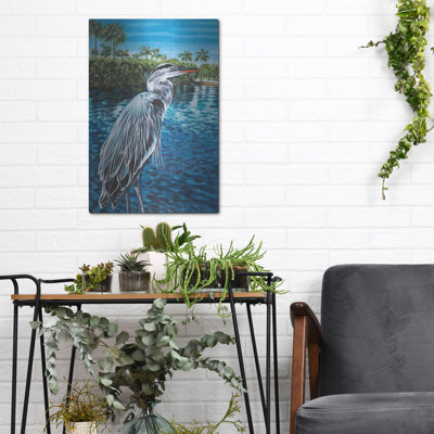 «Peaceful Heron I» par Carolee Vitaletti